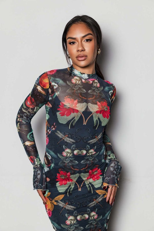 Robe Vivarium Bleu Nuit - Prévente